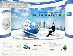 传统标准企业网站PSD设计模版 构建专业企业形象的基石